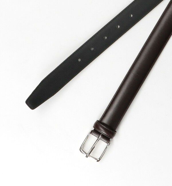 UNITED ARROWS green label relaxing「ANNONAY BOX CALF 28mm ドレスベルト」|ベルト|