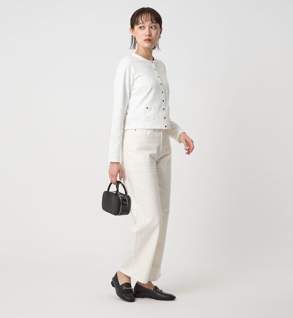 UNITED ARROWS green label relaxing「＜To b. by agnes b.コラボ＞ドットボタン カーディガン」|カーディガン|