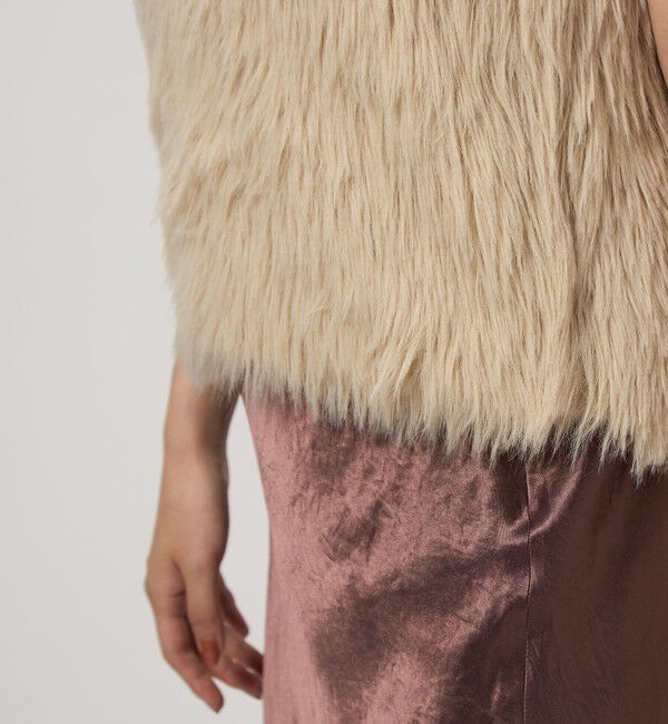 UNITED ARROWS green label relaxing「フェザー ノースリーブ プルオーバー  -ウォッシャブル-」|ベスト・ジレ|