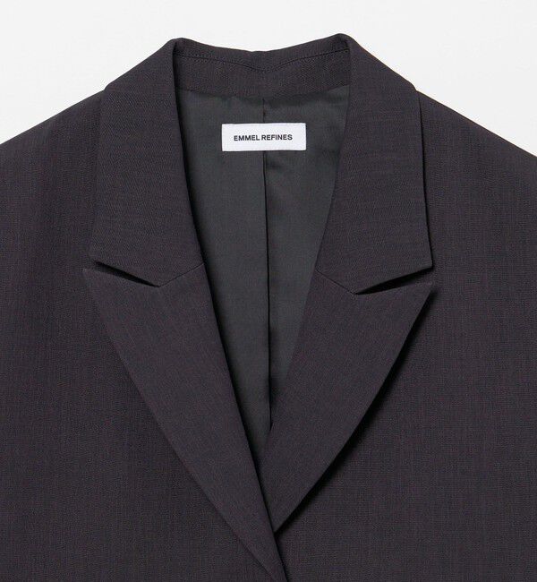 EMMEL REFINES「＜EMMEL REFINES＞EM ショート ジレ」|ベスト・ジレ|