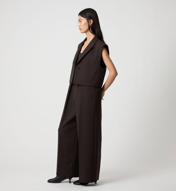 EMMEL REFINES「＜EMMEL REFINES＞EM ショート ジレ」|ベスト・ジレ|