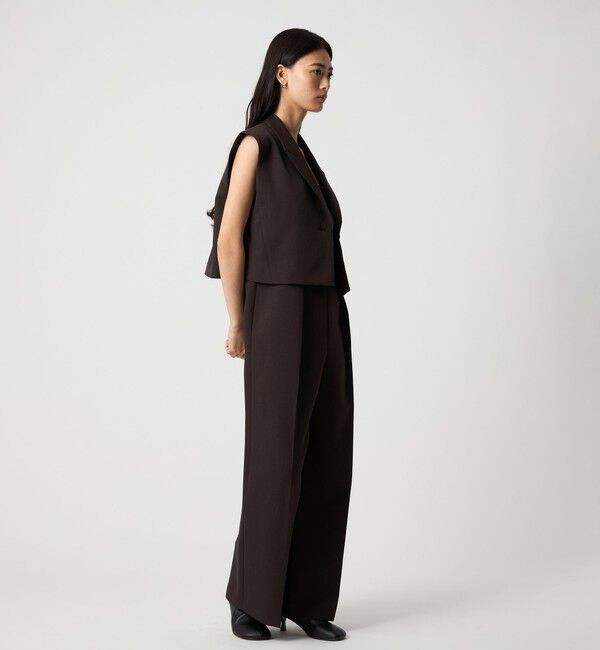 EMMEL REFINES「＜EMMEL REFINES＞EM ショート ジレ」|ベスト・ジレ|