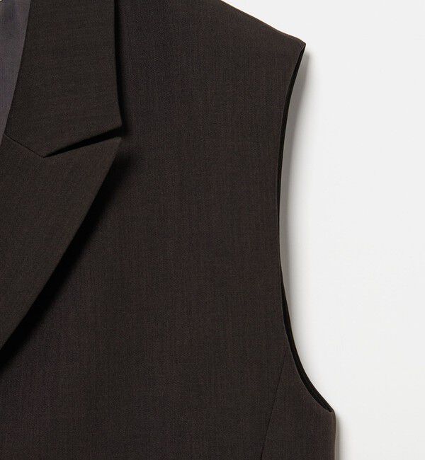 EMMEL REFINES「＜EMMEL REFINES＞EM ショート ジレ」|ベスト・ジレ|