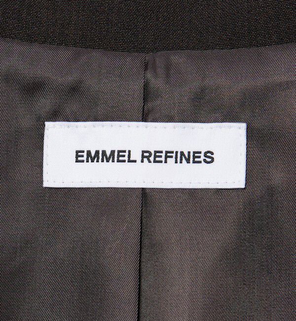 EMMEL REFINES「＜EMMEL REFINES＞EM ショート ジレ」|ベスト・ジレ|