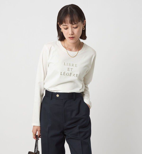 UNITED ARROWS green label relaxing「ロゴ ロングスリーブ カットソー」|Tシャツ・カットソー|その他1