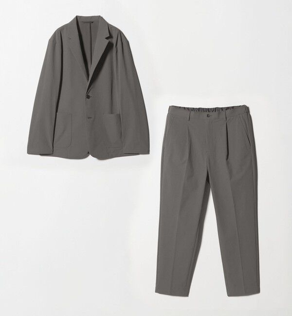 UNITED ARROWS green label relaxing「【WEB限定】JUST fit ナイロン PU リラックス セットアップ -2Wayストレッチ-」|テーラードジャケット|