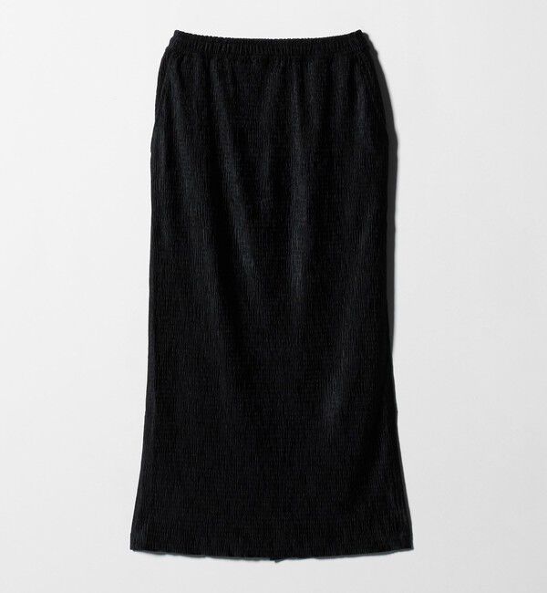 UNITED ARROWS green label relaxing「［size SHORTあり］クレープベロア タイト スカート」|タイト|