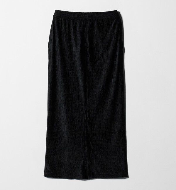 UNITED ARROWS green label relaxing「［size SHORTあり］クレープベロア タイト スカート」|タイト|