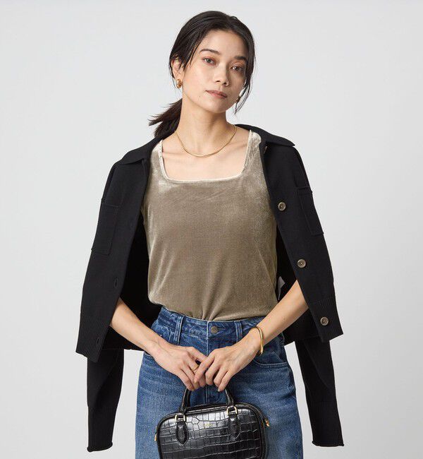UNITED ARROWS green label relaxing「ベロア タンクトップ」|タンクトップ|MOCA