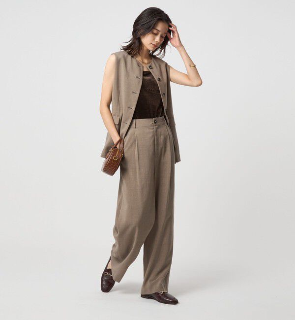 UNITED ARROWS green label relaxing「ベロア タンクトップ」|タンクトップ|