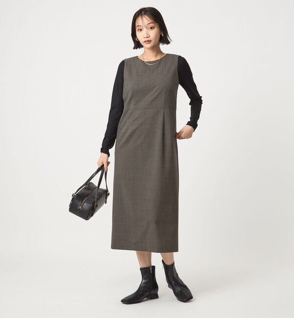 UNITED ARROWS green label relaxing「カチリラ ワンピース -ウォッシャブル・ストレッチ-」|ワンピース|