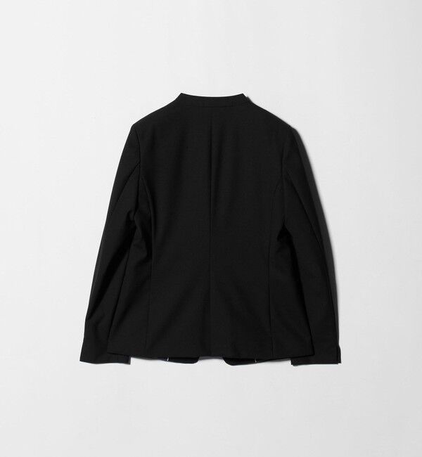 UNITED ARROWS green label relaxing「カチリラ ノーラペル ジャケット  -ウォッシャブル・ストレッチ-」|ノーカラージャケット|