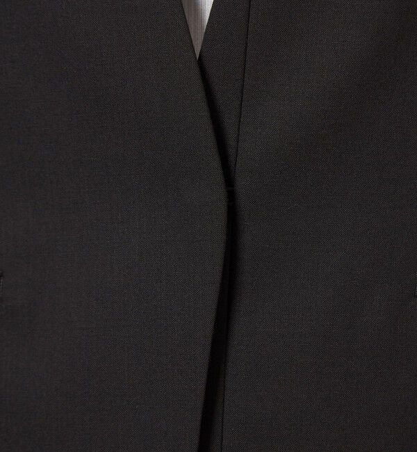 UNITED ARROWS green label relaxing「カチリラ ノーラペル ジャケット  -ウォッシャブル・ストレッチ-」|ノーカラージャケット|