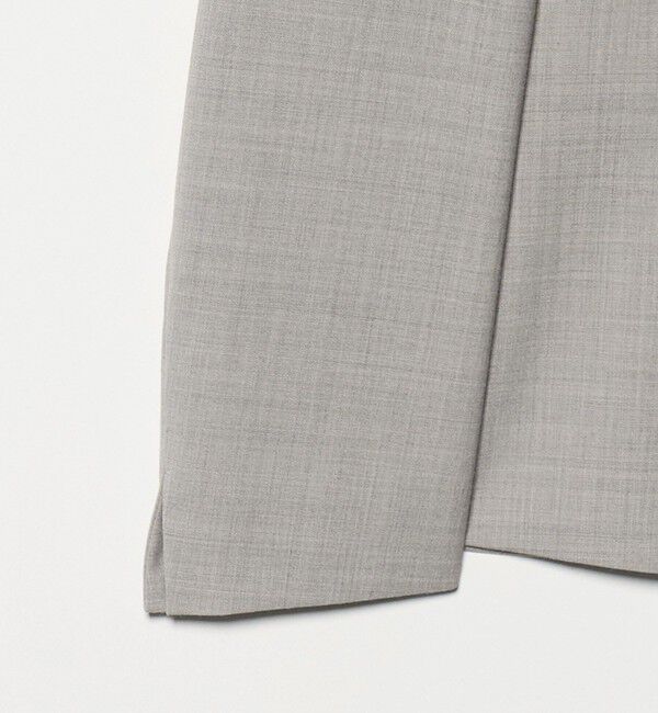 UNITED ARROWS green label relaxing「カチリラ ノーラペル ジャケット  -ウォッシャブル・ストレッチ-」|ノーカラージャケット|