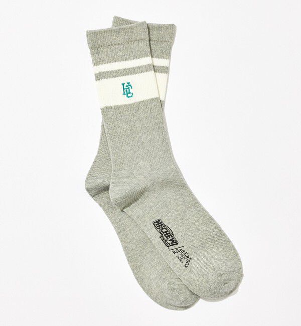 UNITED ARROWS green label relaxing「【別注】＜ハイチュウ&times;ROSTER SOX&times;GLR＞ソックス 靴下」|ソックス|MD.GRAY