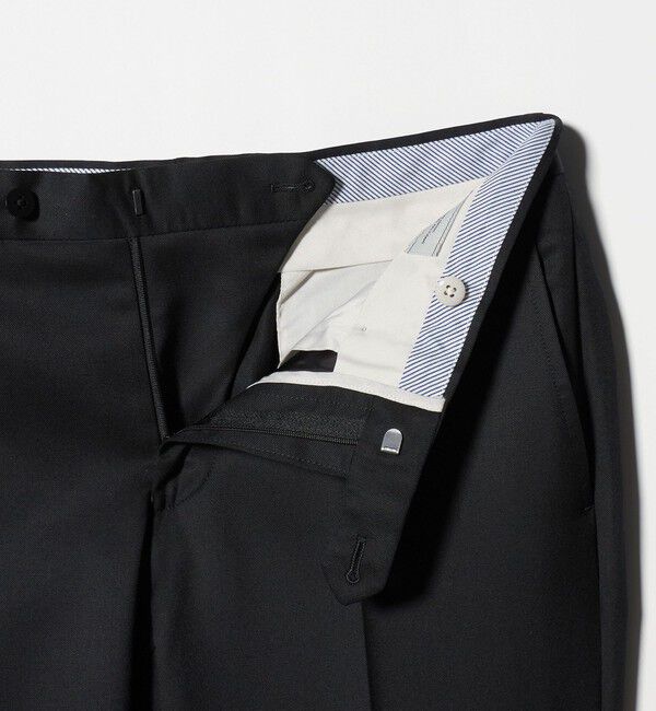 UNITED ARROWS green label relaxing「REDA サージ スリム ノープリーツ スーツパンツ」|スラックス|