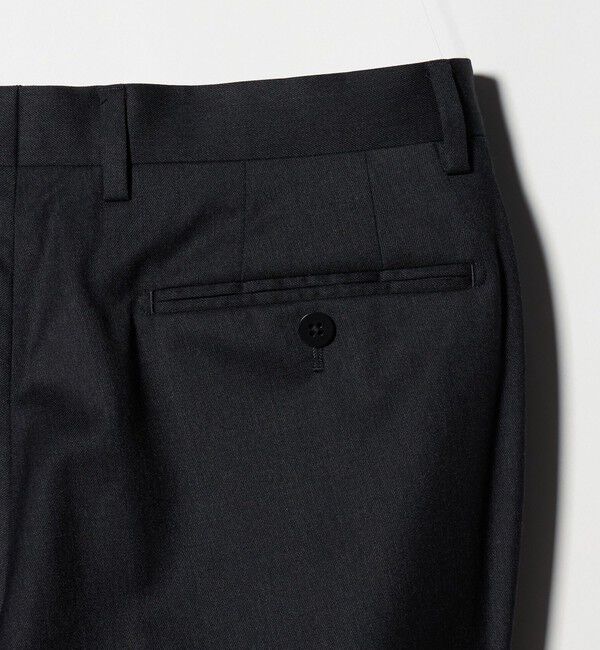 UNITED ARROWS green label relaxing「REDA サージ スリム ノープリーツ スーツパンツ」|スラックス|