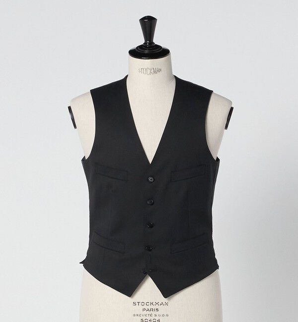 UNITED ARROWS green label relaxing「REDA サージ スリム 5B スーツベスト」|ベスト・ジレ|