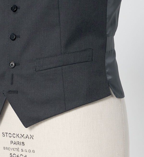 UNITED ARROWS green label relaxing「REDA サージ スリム 5B スーツベスト」|ベスト・ジレ|