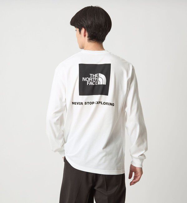 UNITED ARROWS green label relaxing「＜THE NORTH FACE＞バック スクエアロゴ ロングスリーブ 長袖 Tシャツ」|Tシャツ・カットソー|