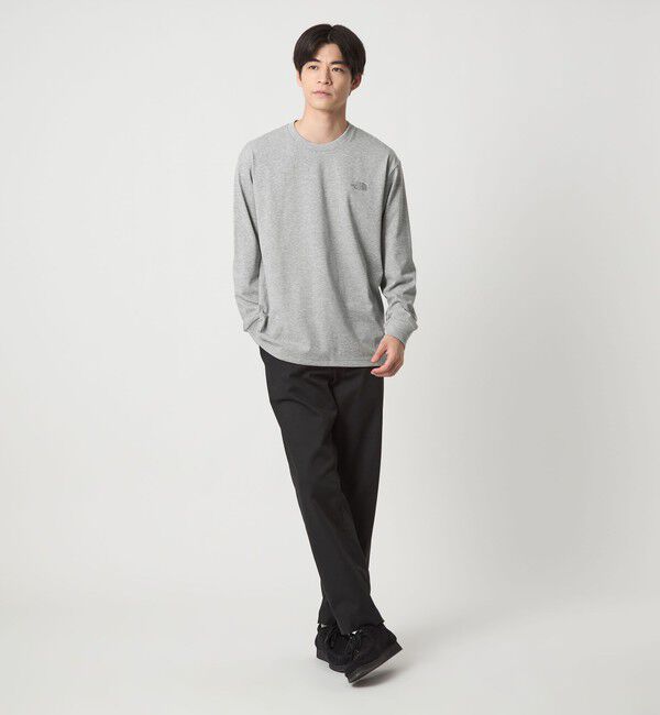 UNITED ARROWS green label relaxing「＜THE NORTH FACE＞バック スクエアロゴ ロングスリーブ 長袖 Tシャツ」|Tシャツ・カットソー|
