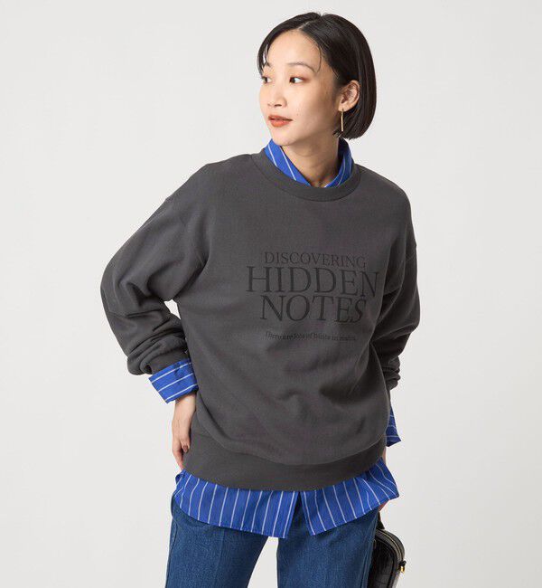 UNITED ARROWS green label relaxing「ミュージアム ロゴ スウェット プルオーバー」|スウェット・ジャージ|