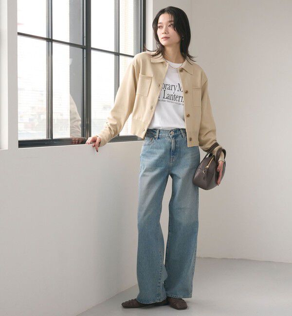 UNITED ARROWS green label relaxing「ポロニット カーディガン ウォッシャブル」|カーディガン|