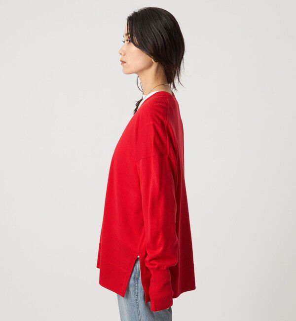 UNITED ARROWS green label relaxing「エブリニット Vネック ウォッシャブル」|ニット・セーター|