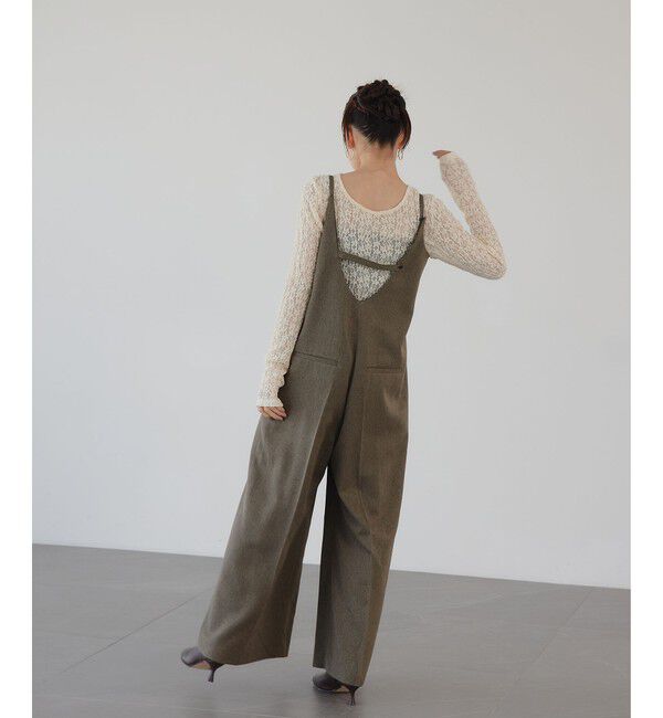 EMMEL REFINES「＜EMMEL REFINES＞EM ボックスタック キャミサロペット」|オールインワン|