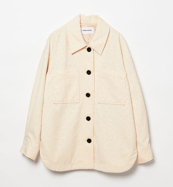 EMMEL REFINES「＜EMMEL REFINES＞EM レオパード ジャカード シャツ ジャケット」|その他|