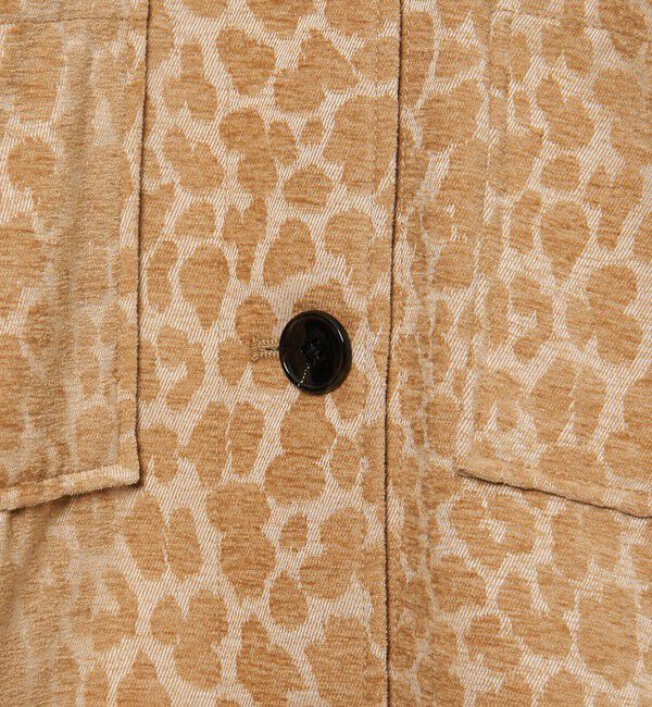 EMMEL REFINES「＜EMMEL REFINES＞EM レオパード ジャカード シャツ ジャケット」|その他|