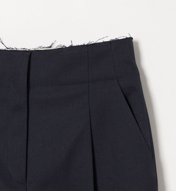 EMMEL REFINES「＜EMMEL REFINES＞EM センタープレス ウエストタチキリ パンツ」|チノ|