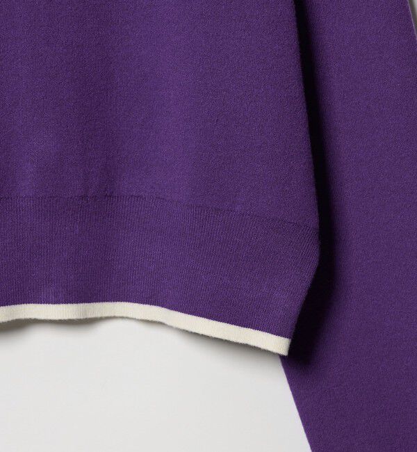 EMMEL REFINES「＜EMMEL REFINES＞EM HW ハイショクライン 2WAY ニット トップス」|ニット・セーター|