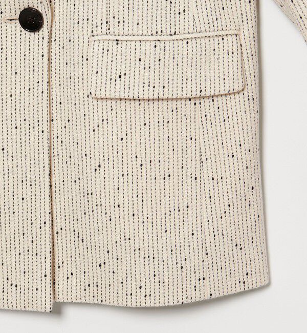 EMMEL REFINES「＜EMMEL REFINES＞EM ノットツイードライク ジャケット」|テーラードジャケット|