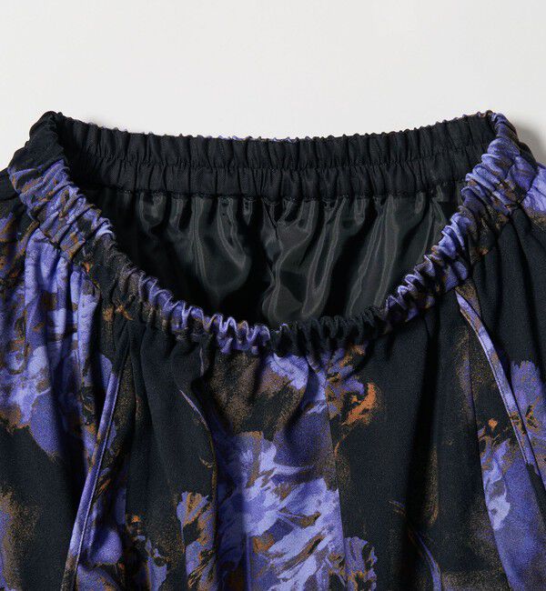 EMMEL REFINES「＜EMMEL REFINES＞EM ティアード ポケットギャザー プリントスカート」|スカート|