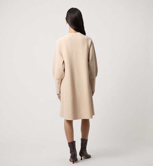 EMMEL REFINES「＜EMMEL REFINES＞EM クルーネック Aライン ミニワンピース」|ワンピース|