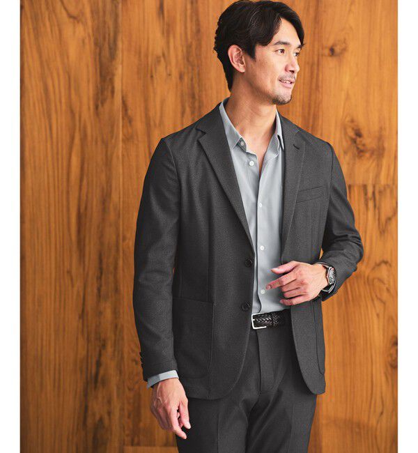 UNITED ARROWS green label relaxing「【WEB限定】JUST fit WORKIST セットアップ -ストレッチ-」|テーラードジャケット|