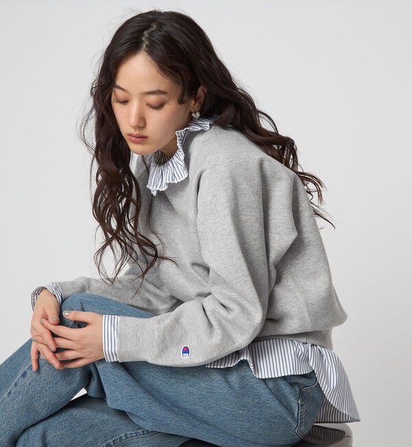 UNITED ARROWS green label relaxing「【別注】＜Champion＞CVC TF スウェット  プルオーバー」|スウェット・ジャージ|