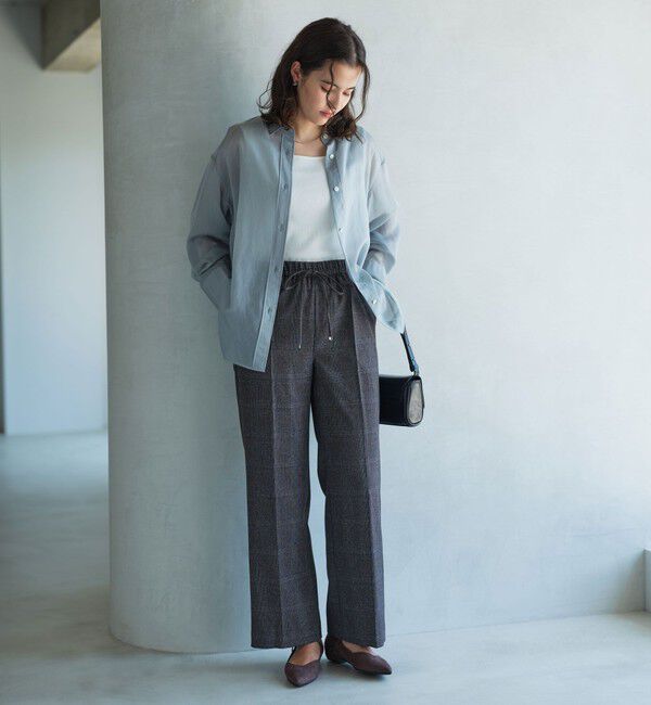 UNITED ARROWS green label relaxing「デコルテ フライス タンクトップ 2」|タンクトップ|