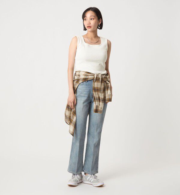 UNITED ARROWS green label relaxing「デコルテ フライス タンクトップ 2」|タンクトップ|