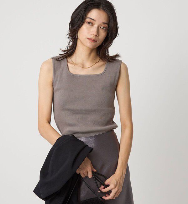 UNITED ARROWS green label relaxing「デコルテ フライス タンクトップ 2」|タンクトップ|