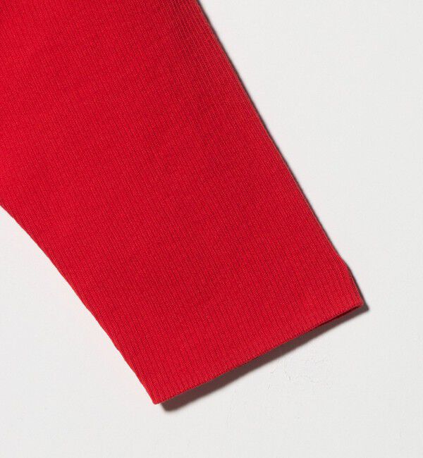 UNITED ARROWS green label relaxing「＜1_OF MINE＞リブ クルーネック 5分袖 ニット プルオーバー」|ニット・セーター|