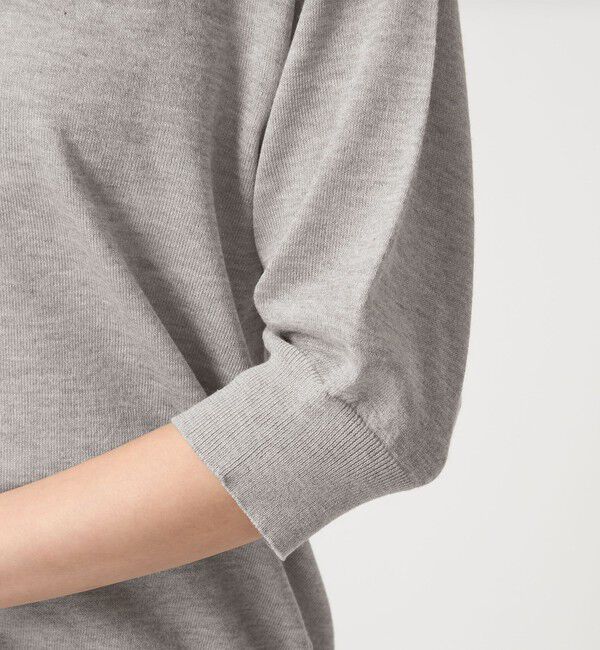 UNITED ARROWS green label relaxing「ブライトフォルム Vネック ニット プルオーバー」|ニット・セーター|