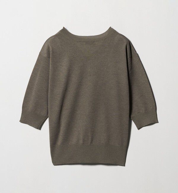 UNITED ARROWS green label relaxing「ブライトフォルム Vネック ニット プルオーバー」|ニット・セーター|
