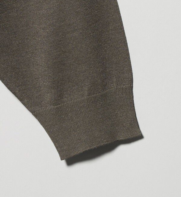UNITED ARROWS green label relaxing「ブライトフォルム Vネック ニット プルオーバー」|ニット・セーター|
