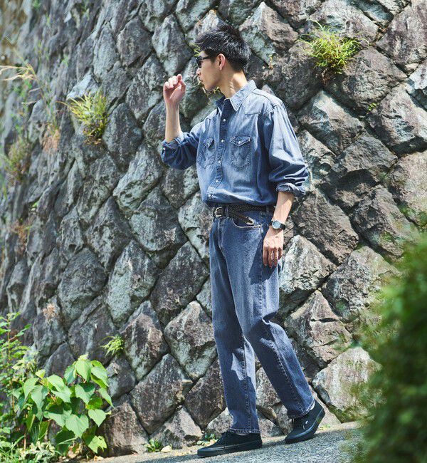UNITED ARROWS green label relaxing「【別注】＜Wrangler＞GLR ウエスタン シャツ」|シャツ・ブラウス|