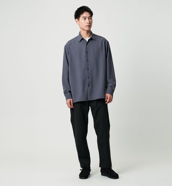 UNITED ARROWS green label relaxing「ワッシャーポプリン ボックス シャツ」|シャツ・ブラウス|