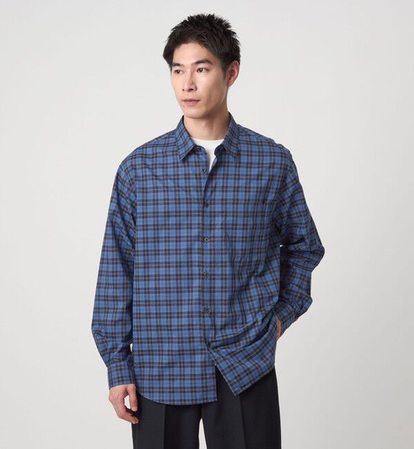 UNITED ARROWS green label relaxing「トーマスメイソン ジャストルーズ レギュラーカラー シャツ」|シャツ・ブラウス|