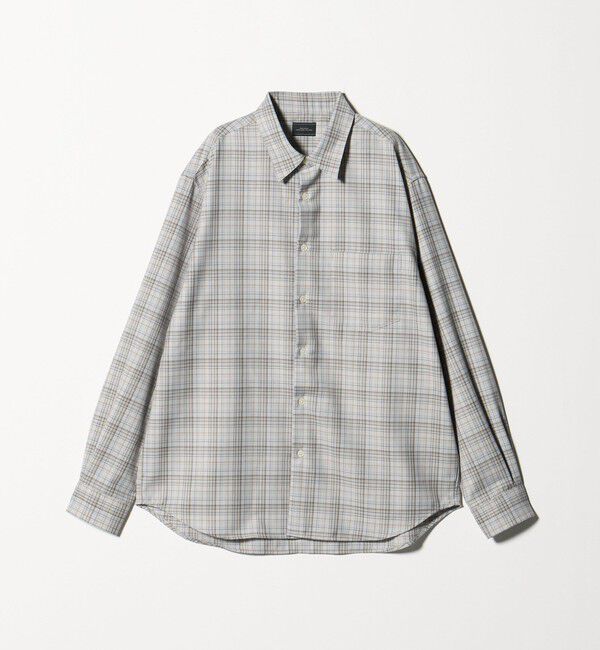 UNITED ARROWS green label relaxing「ウォッシャブル チェック ジャストルーズ シャツ」|シャツ・ブラウス|