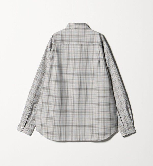 UNITED ARROWS green label relaxing「ウォッシャブル チェック ジャストルーズ シャツ」|シャツ・ブラウス|